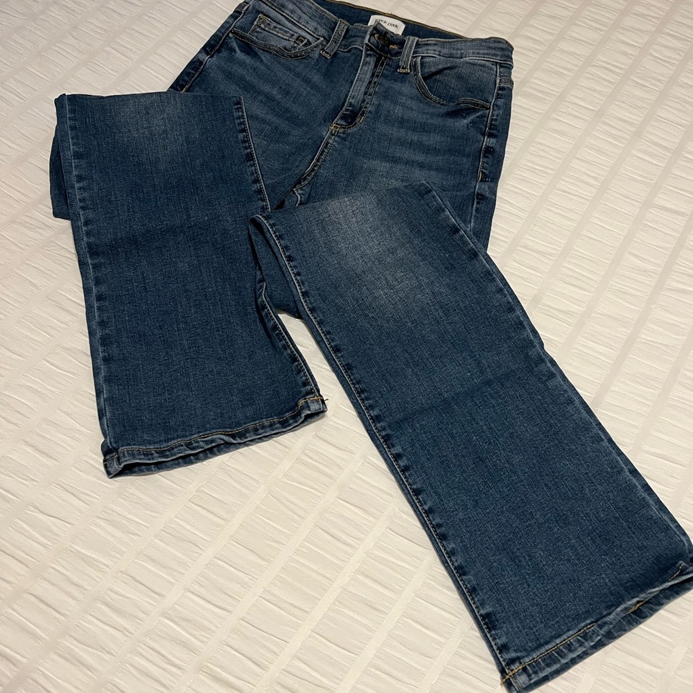 Sneak Peak high waist boot cut jeans